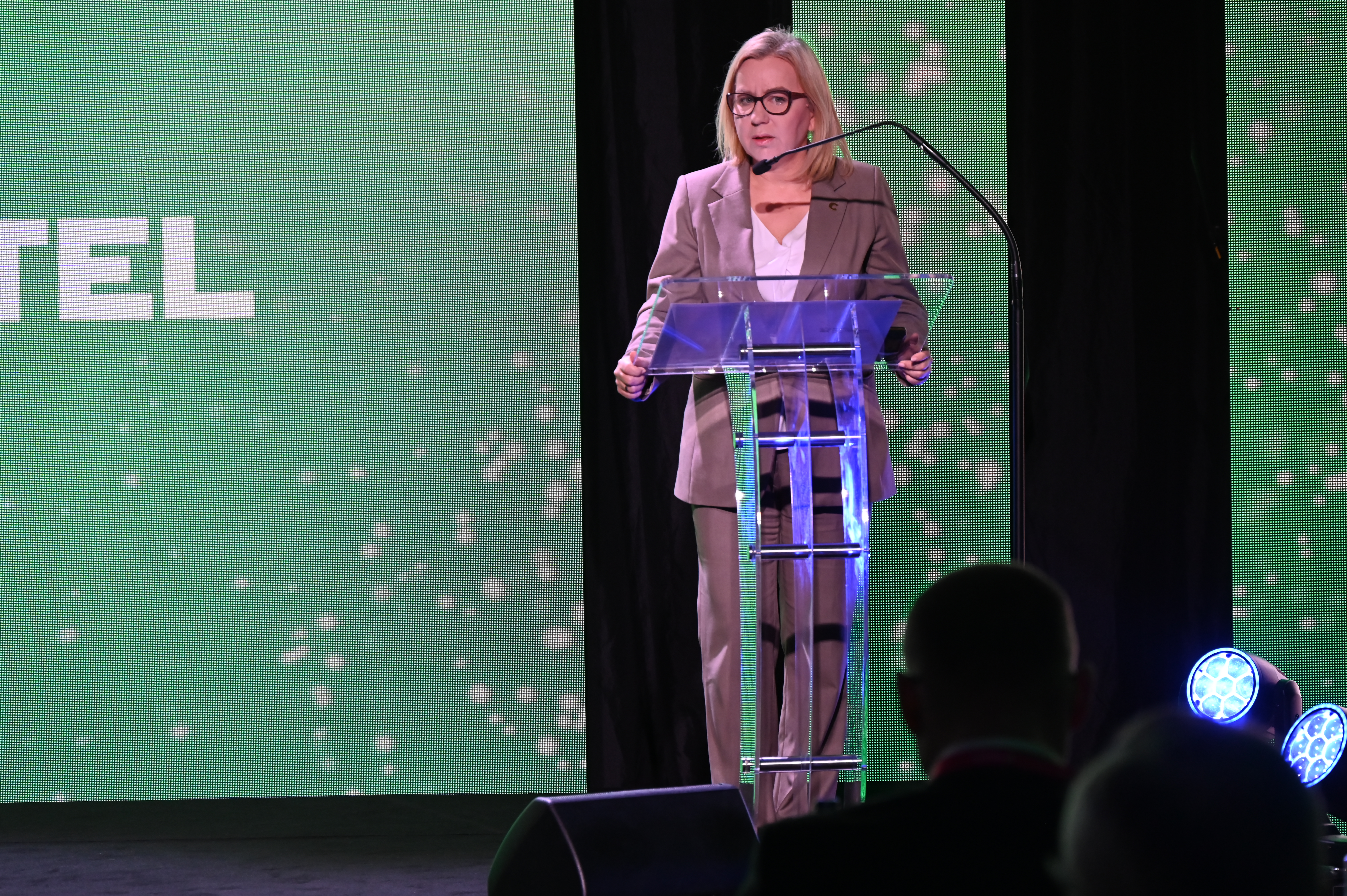 Minister Paulina Hennig-Kloska na konferencji EuroPOWER OZE POWER 2026